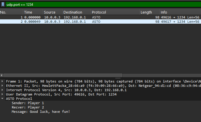 Wireshark Dissecting